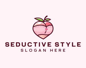 Sexy Peach Lingerie logo design