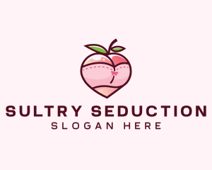 Sexy Peach Lingerie logo design