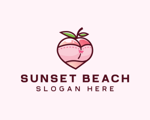 Sexy Peach Lingerie logo design