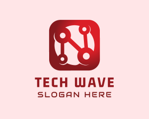 Tech Network Letter N logo