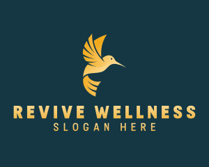 Mindfulness Healing Hummingbird logo