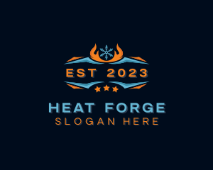 Hvac Heating Cooling logo