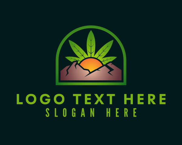 Cannabis logo example 3