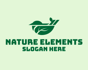 Tree Nature Bird  logo design