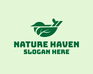 Tree Nature Bird  logo design