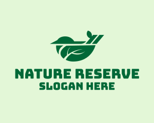 Tree Nature Bird  logo design