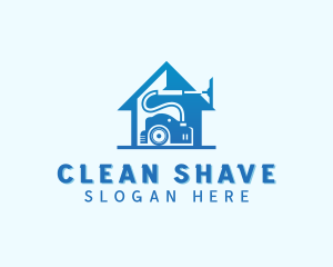 Cleaning Vacuum Housekeeping  logo design