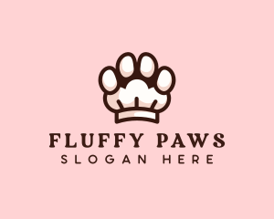 Puppy Paw Toque logo design