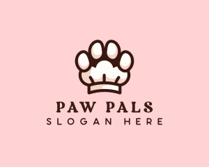 Puppy Paw Toque logo design