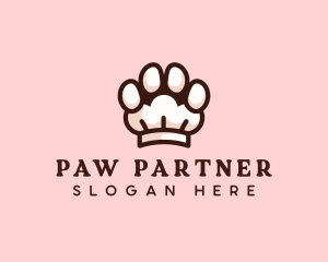 Puppy Paw Toque logo design