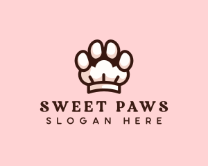 Puppy Paw Toque logo design