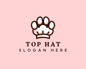 Puppy Paw Toque logo design