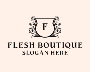 Floral Garden Boutique logo design