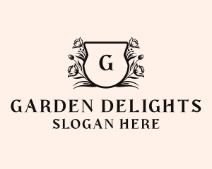 Floral Garden Boutique logo design