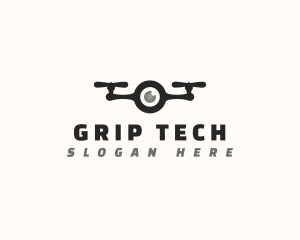 Drone Camera Tech logo design