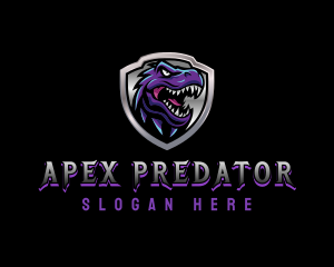 Wild Dinosaur Predator logo design