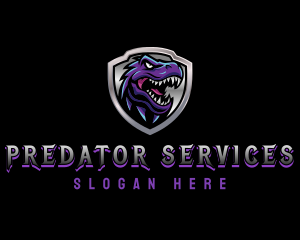 Wild Dinosaur Predator logo
