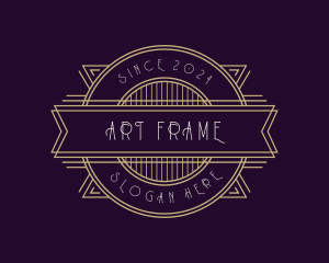 Luxury Art Deco Ornament logo design