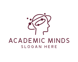 Psychologist Mind Therapy logo design