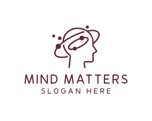 Psychologist Mind Therapy logo design