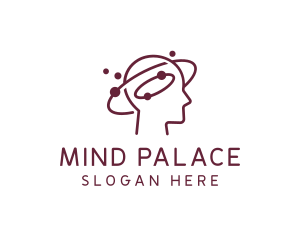 Psychologist Mind Therapy logo design