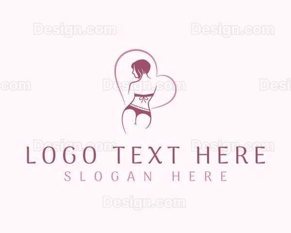 Woman Sexy Bikini Logo