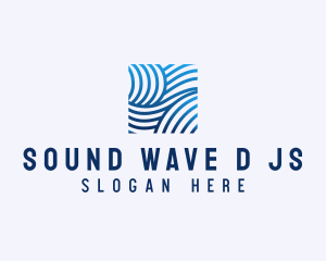 Weather Wind Waves logo design