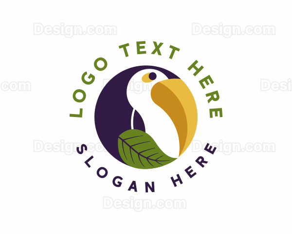 Toucan Avian Bird Logo