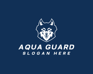 Wolf Shield Security logo design