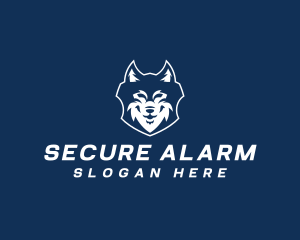 Wolf Shield Security logo design