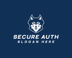 Wolf Shield Security logo design