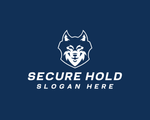 Wolf Shield Security logo design