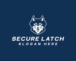 Wolf Shield Security logo design