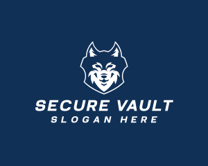 Wolf Shield Security logo design