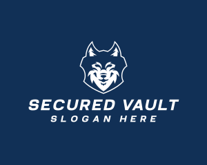 Wolf Shield Security logo design