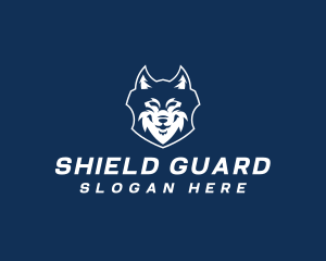 Wolf Shield Security logo design