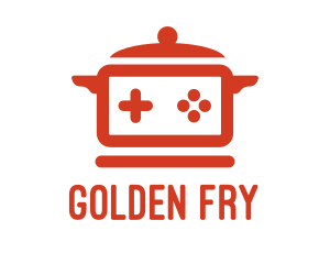 Cooking Pot Game logo design