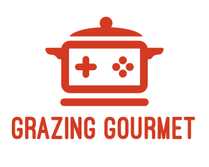 Cooking Pot Game logo design