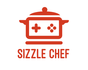 Cooking Pot Game logo design