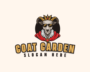 Goat Crown Gaming logo design