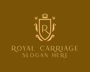 Royal Crown Shield  logo design