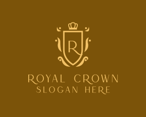 Royal Crown Shield  logo design