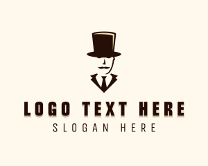 Gentleman Tailoring Man logo