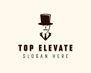 Gentleman Tailoring Man logo design