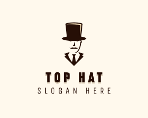 Gentleman Tailoring Man logo design