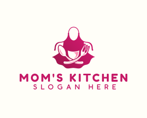 Apron Cooking Kitchen logo design