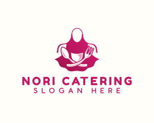 Apron Cooking Kitchen logo design