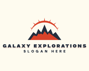 Mountaineering Outdoor Travel logo design