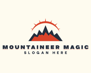 Mountaineering Outdoor Travel logo design