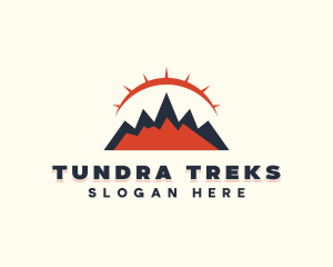 Mountaineering Outdoor Travel logo design